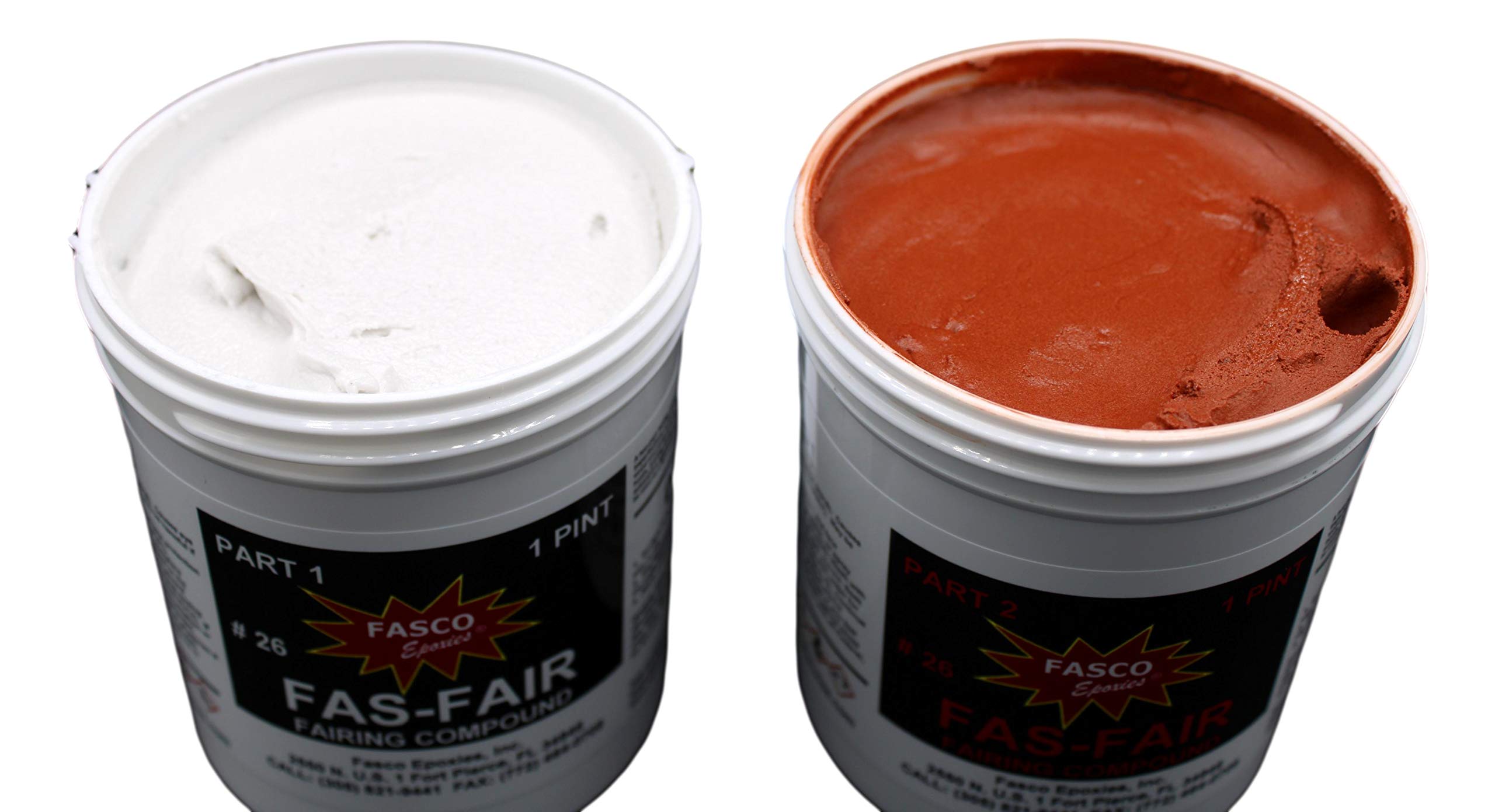Fasco Epoxies Fas-Fair #26 Epoxy Fairing Compound Quart Kit