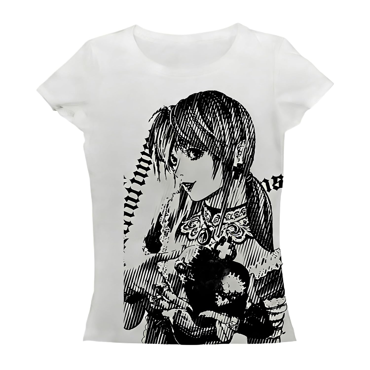 Graphic Tees Y2k Baby Tee Teens 2000s Vintage T Shirts Emo Grunge Printed Summer Crop Tops 2024 - Review, Price and Buying Guide