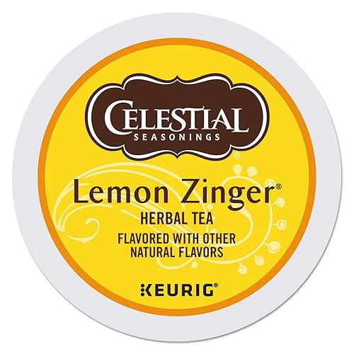 Celestial Seasonings - K-Cups Caja de 24 ct - Lemon Zinger