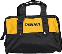 Vista 2 de Dewalt Bolsa de herramientas para contratistas de herramientas eléctricas de alta resistencia de 12" x 9" negro/amarillo