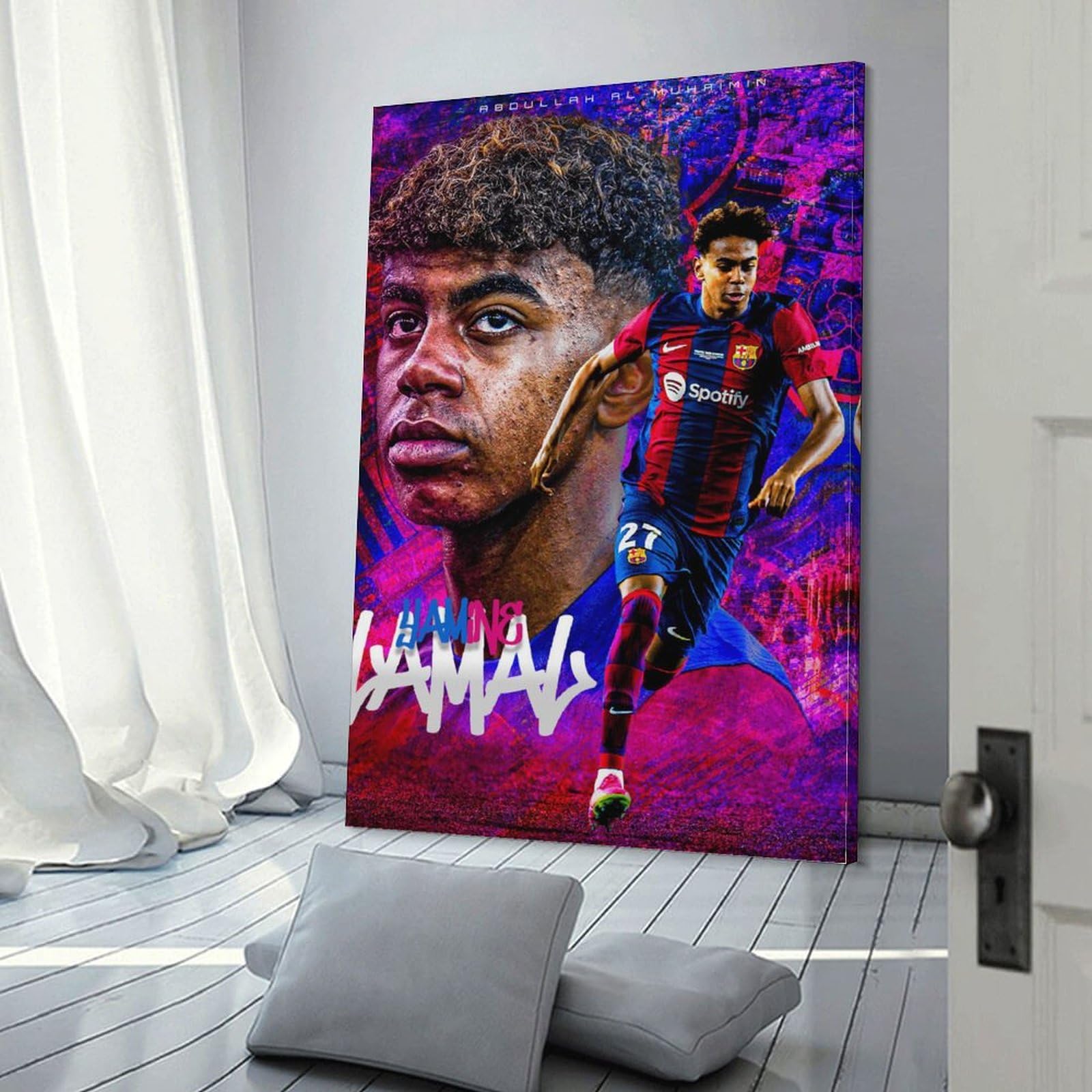 Amazon.co.jp: ラミンヤマルポスタープロサッカー選手 (21) アート