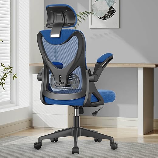YONISEE Office Chair - Ergonomic Desk Chair with Lumbar Support Headrest Adjustable,...