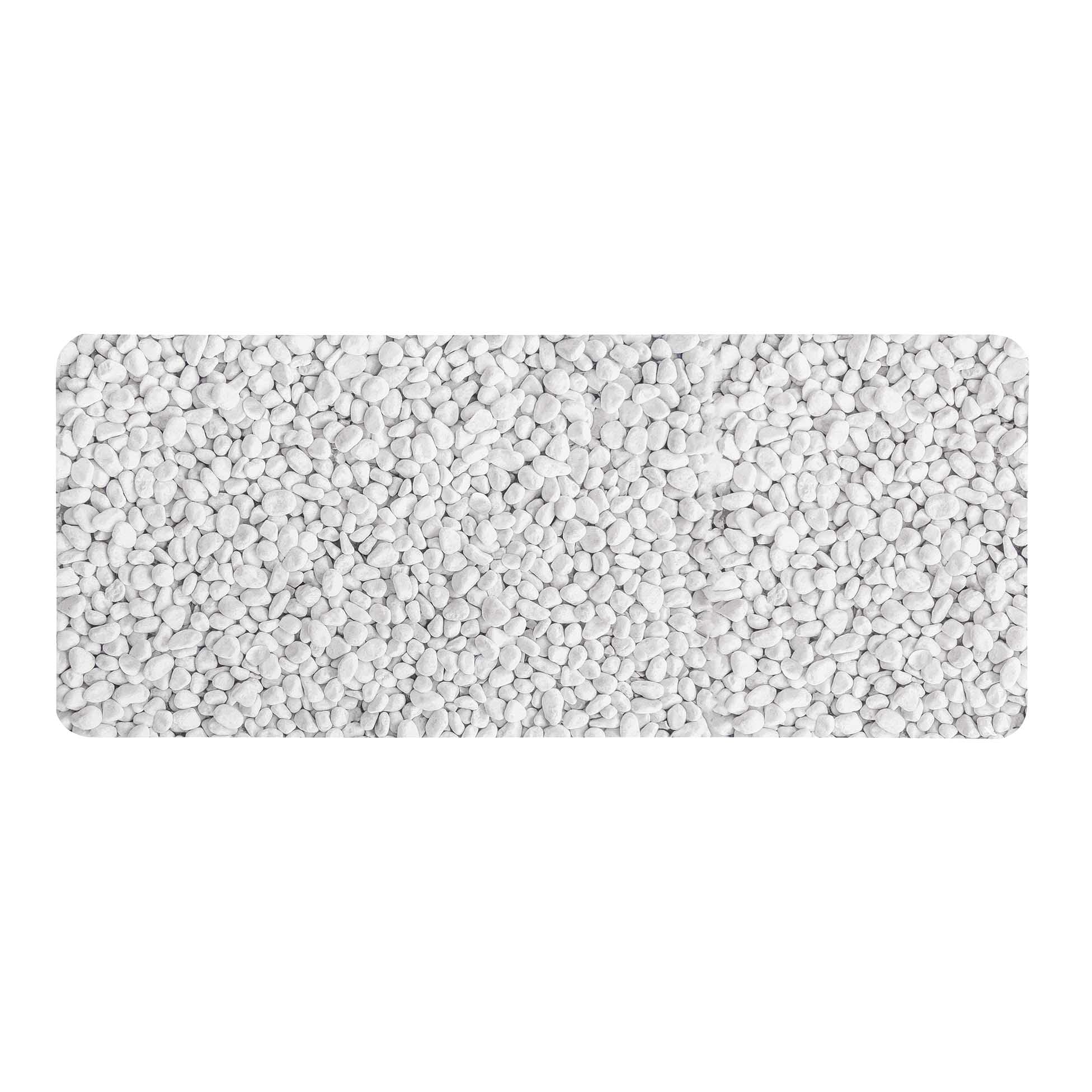 Douceur d'Intérieur, Tapis de Bain (50 x 120 cm) Leandra Gris, Ultra-​Absorbant Imprimé