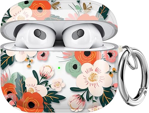 Miniatura 13 de Maxjoy Funda para AirPods Pro de 2ª/1ª generación, funda transparente para AirPods Pro 2 para mujeres, funda suave para AirPod Pro 2 con correa de