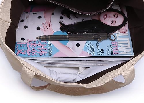 Miniatura 7 de SMOOTHERPRO Latón sólido perno acción pluma forma cuadrada para temblor Parkinson Artrítico Pocket Business EDC Signature Color Natural (BR630)