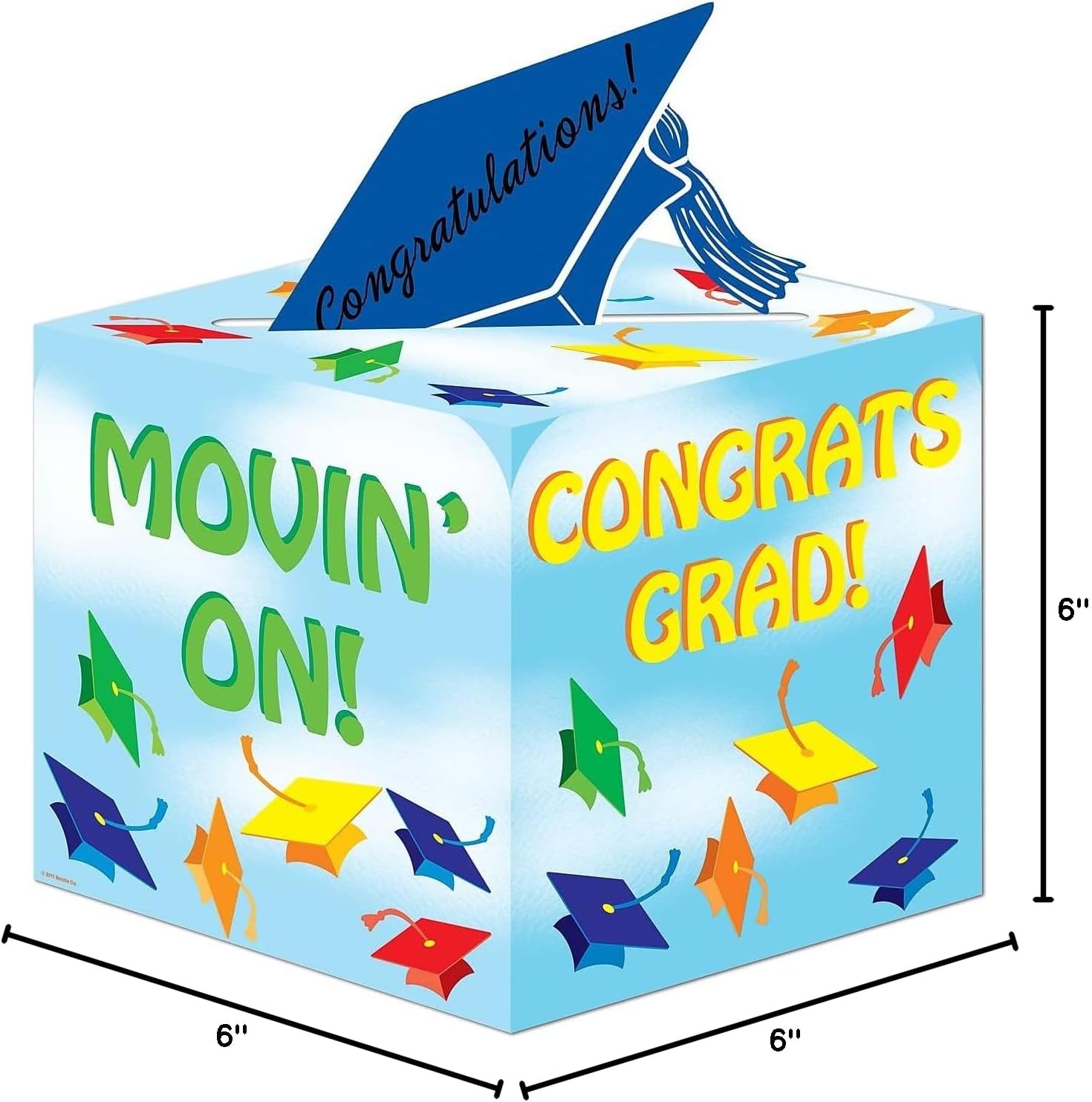 Graduation Card Box Party Accessory (1 count) (1/Pkg) image 2