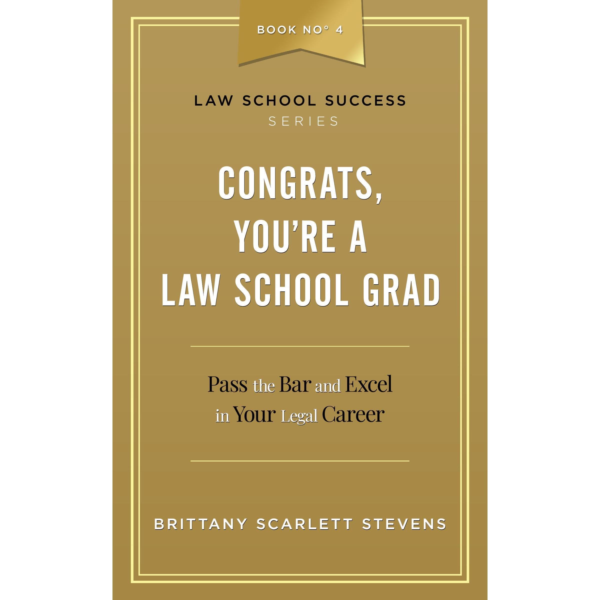 Congrats, You're A Law School Grad