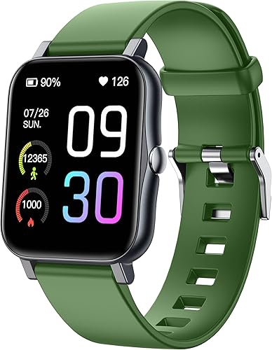 ion GTS2 - Reloj inteligente para teléfonos iOSAndroid de 169 pulgadas pantalla táctil completa monitor de fitness y sueño medición 247 temperatura