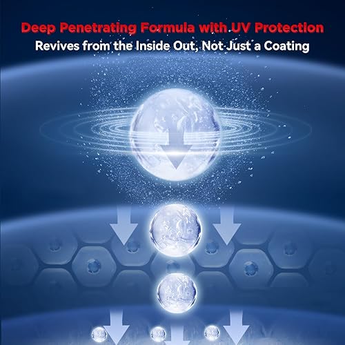 Miniatura 3 de BlackBoost Pro - Restaurador de plástico crema para salpicadero interior de automóvil, borde exterior, parachoques y más en plástico, goma, vinilo,