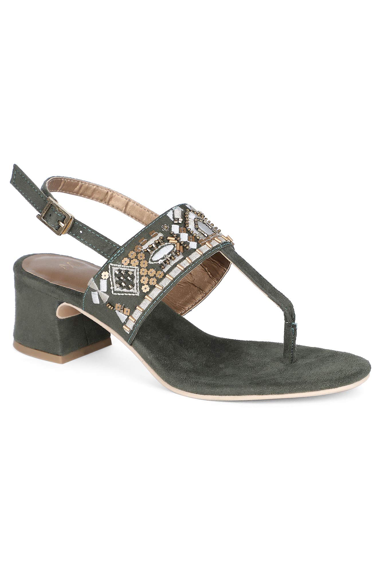 W for Woman W Almond Toe Embroidered Block Heel (B09MJ6XCXD) Amazon Price History, Amazon Price Tracker
