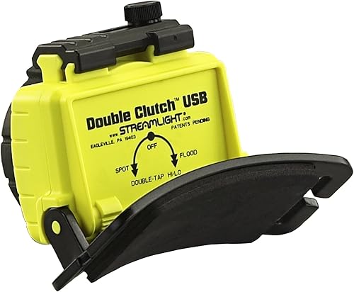 Miniatura 3 de Streamlight 61607 Lámpara para la cabeza con baterías alcalinas de doble acoplamiento, amarilla