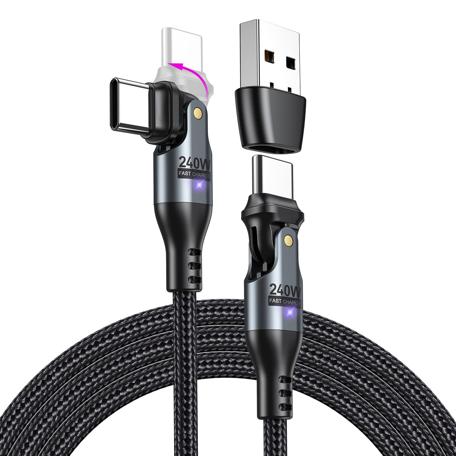 Ｃ型　充電・転送ケーブル vogel_pr-utc08-l0