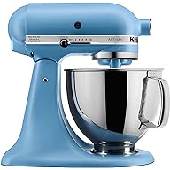 KitchenAid Artisan Series 5 Quart Tilt-Head Stand Mixe, KSM150PS, Blue Willow