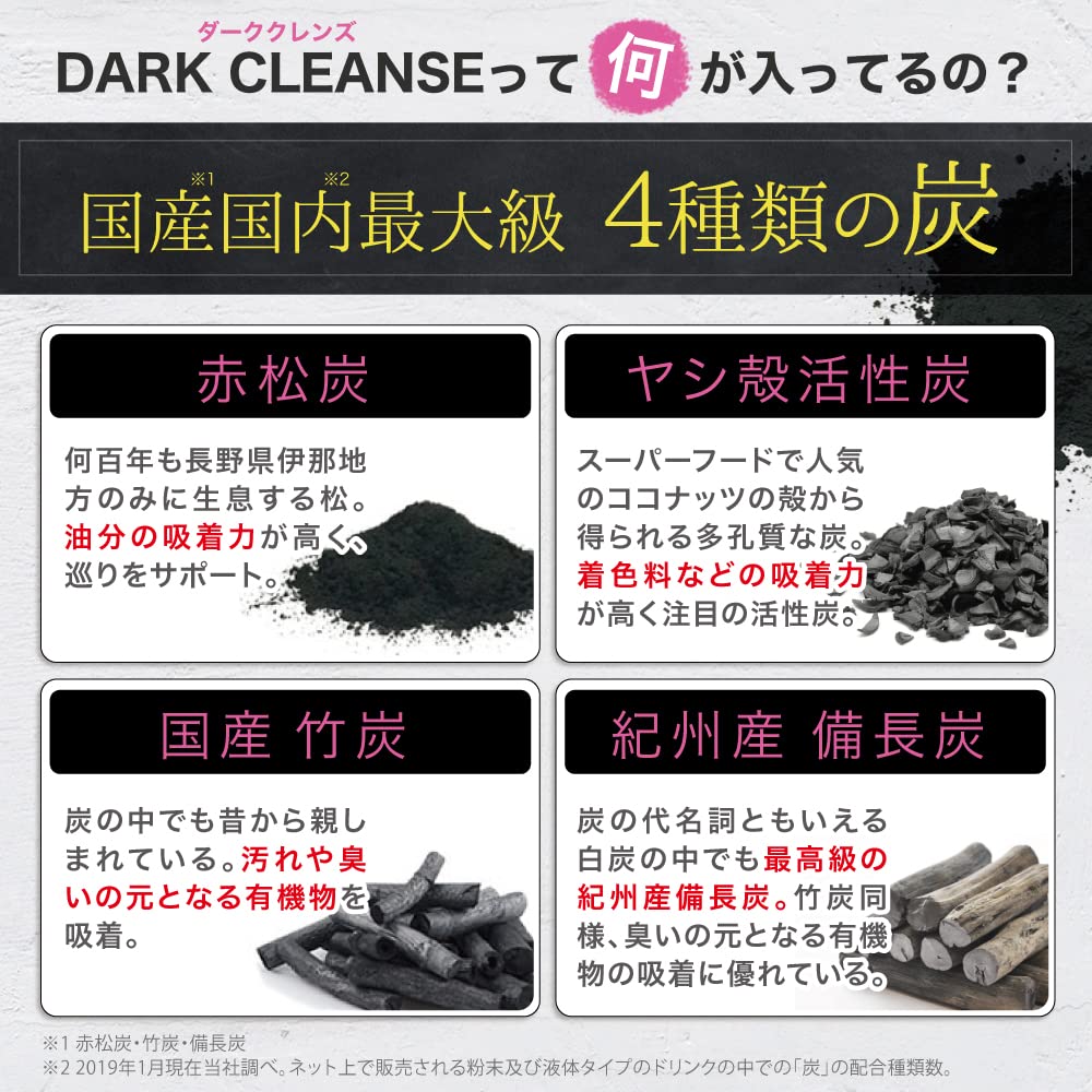Amazon.co.jp: DARK CLEANSE ダーククレンズ 710ml 最新チャコール  