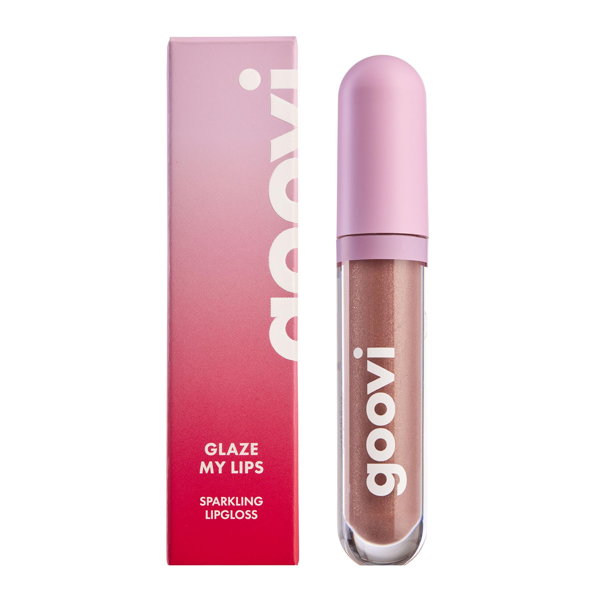 GOOVI - Glaze My Lips Lipgloss - Pflege & Volumen für volle, glänzende Lippen - 4,5ml
