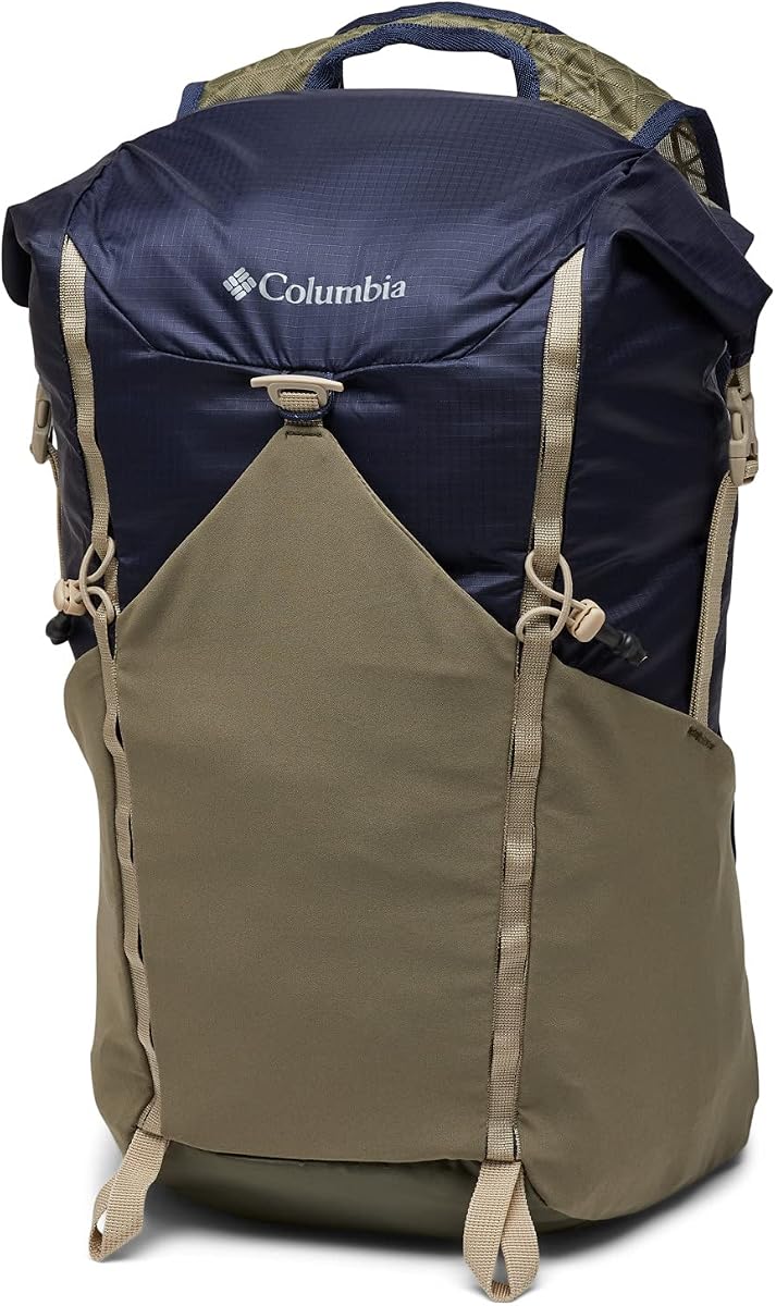 Mochila Columbia Tandem Trail 22L, azul marino colegiado/verde piedra, talla única