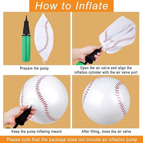 Miniatura 4 de durony Paquete de 6 pelotas inflables de playa de 11 pulgadas, suministros de fiesta para verano, piscina al aire libre, playa, fiesta de cumpleaños