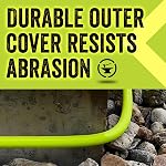 Flexzilla Garden Hose with SwivelGrip, 5/8" X 75', Heavy Duty, Lightweight, Drinking Water Safe-HFZG575YWS