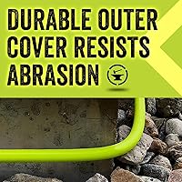 Vista 7 de Flexzilla - Manguera de jardín con mango giratorio, 5/8 pulgadas x 100 pies, manguera de agua ligera para todo tipo de clima, resistente y flexible