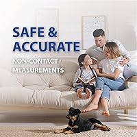 Vista 4 de Termómetro sin contacto Veridian Pantalla LCD 09-183 1 cada uno