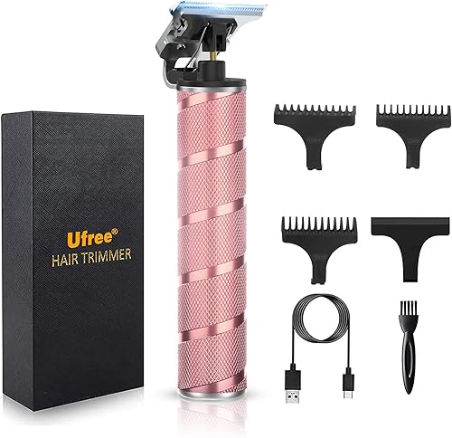 Ufree Recortadora de pelo para mujer, recortadora de bikini, afeitadora eléctrica para mujer, kit de corte de pelo, impermeable, regalos para