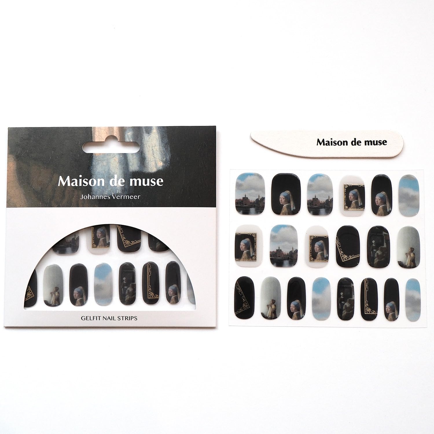 Amazon.co.jp: Maison de muse ネイルシール フェルメール Johannes