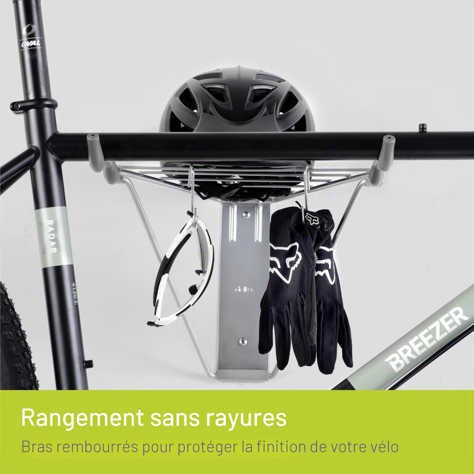Delta Pablo Porte-vélos avec étagère pour 2 vélos