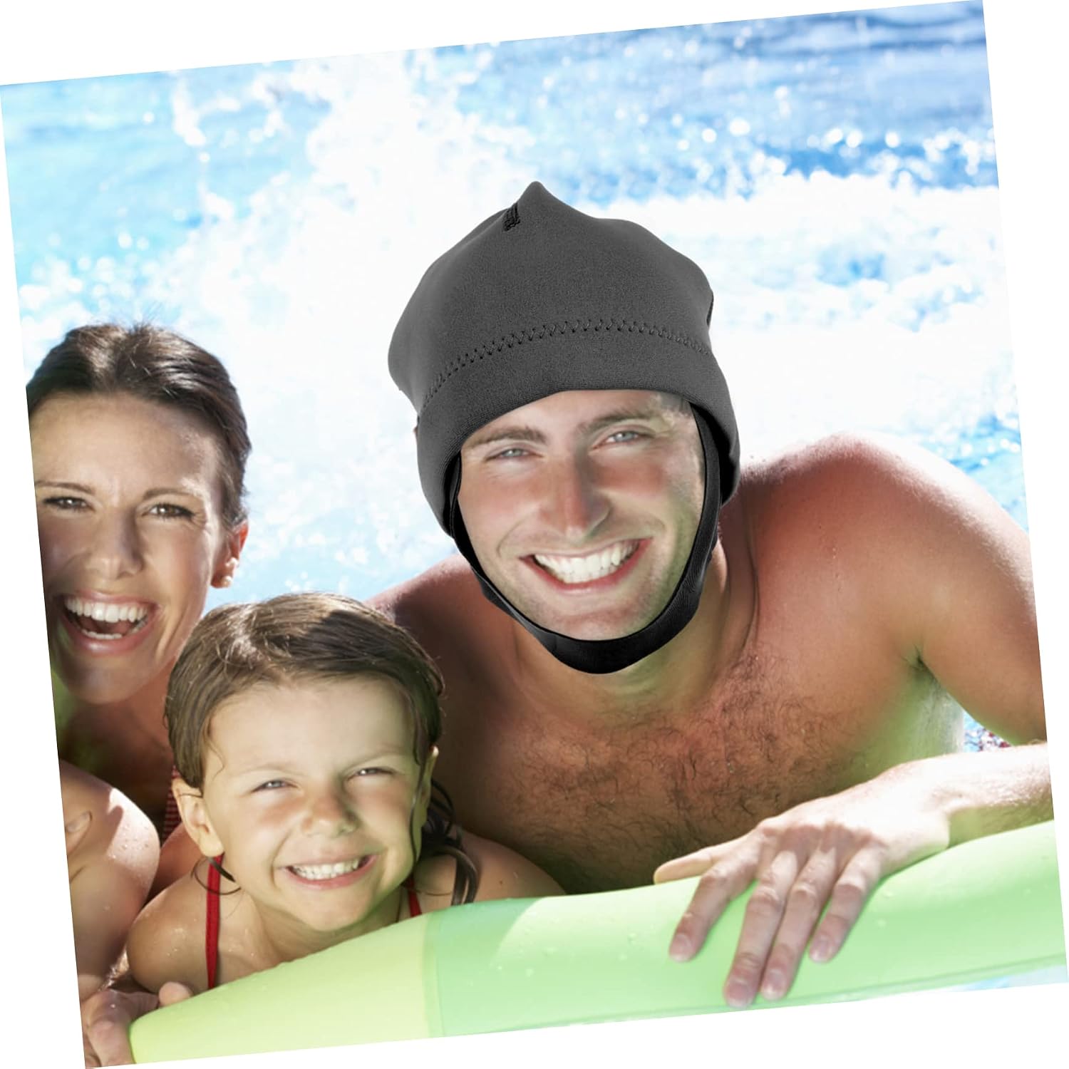 Diving Hood for Men Snorkeling Cap with Chin Strap Versatile Surfing and Swimming Hat Durable and Protective Swim Gear for Scuba Diving and Water Sports