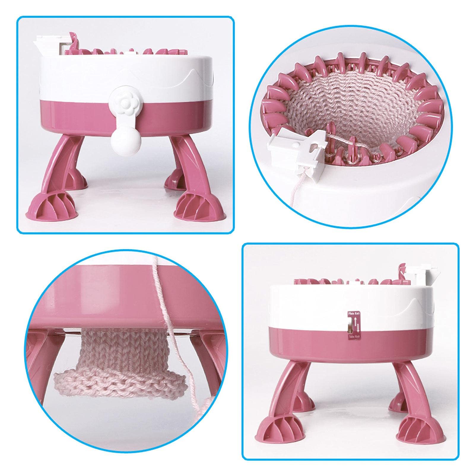 Macchina Per Maglieria A 22 Aghi - Telaino Manuale Per Sciarpe E Cappelli - Foto 13