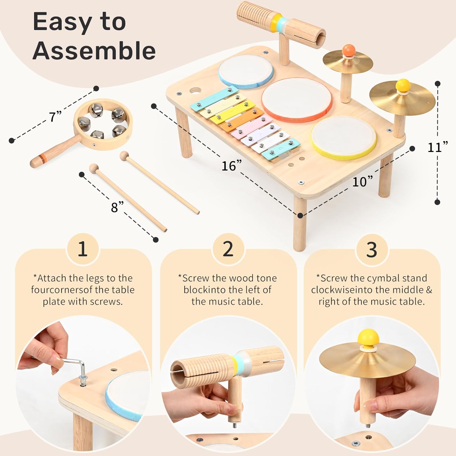 WINGYZ Kids Drum Set