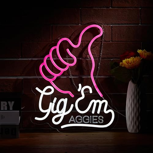 Miniatura 7 de Letrero de neón GOT EM para decoración de pared, letreros de tenis GOT EM con interruptor regulable, decoración de letrero de neón LED para zapatos