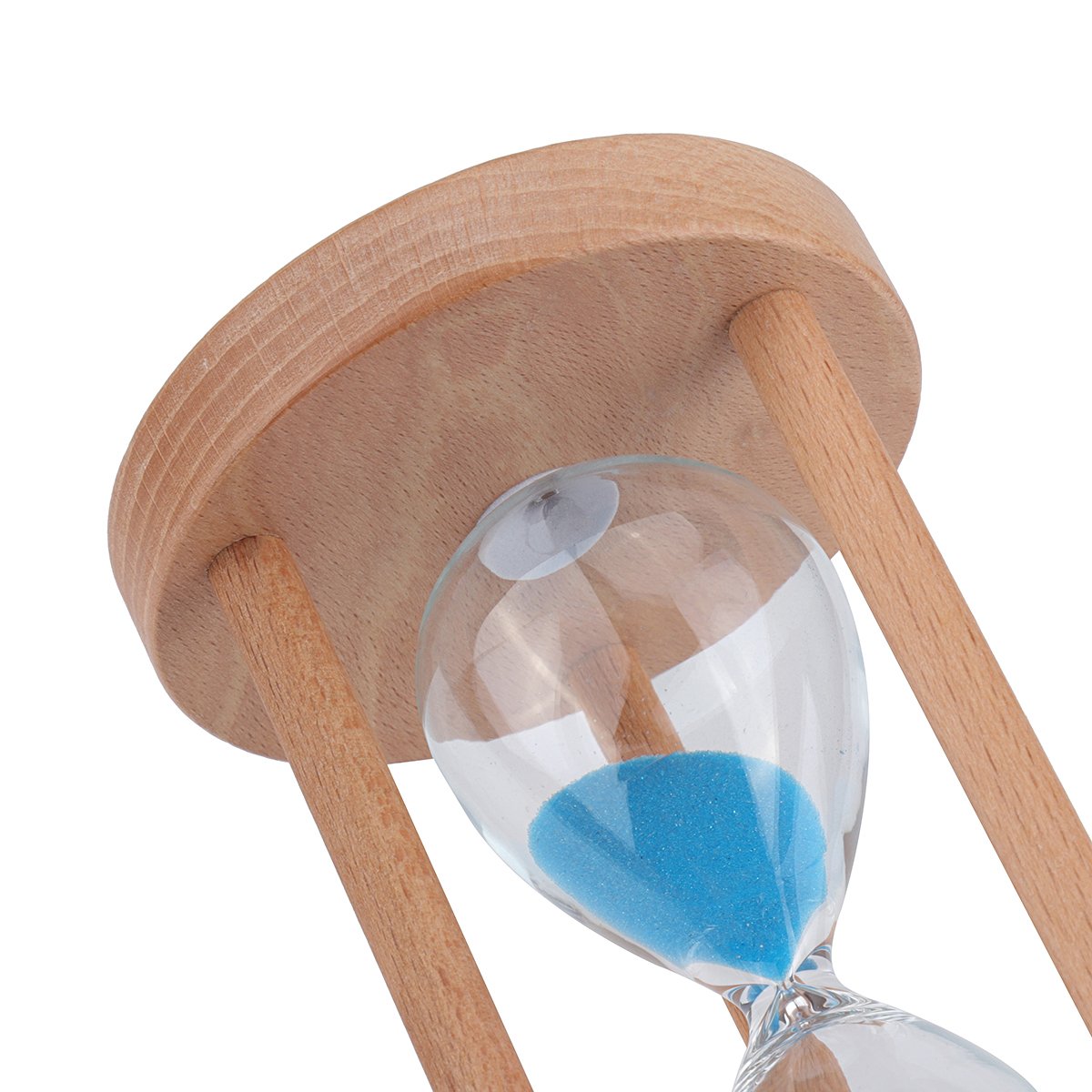 Sablier En Bois 5 Minutes Iplusmile - Minuterie Silencieuse Pour Cuisine, Méditation, Décoration Bureau - 10