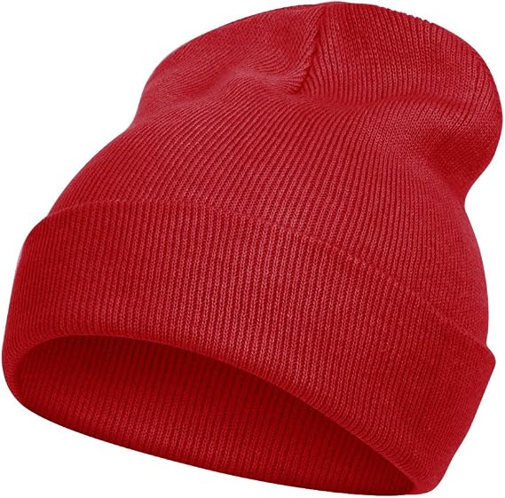 TopHeadwear Long Beanie - Red at Amazon 