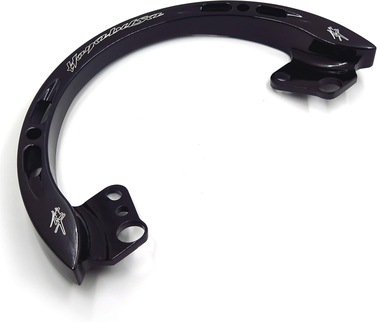 XKH- Motorcycle Rear Passenger Grab Bar Handle Rail Compatible with Suzuki GSXR1300 R Hayabusa 1999-2007 BLK [B00Y8SD5OS]