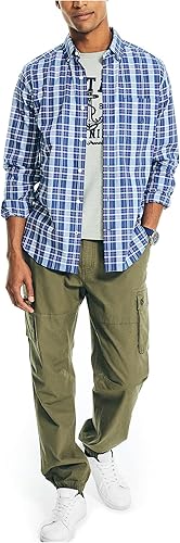 Miniatura 2 de Nautica Camisa de popelina a cuadros para hombre