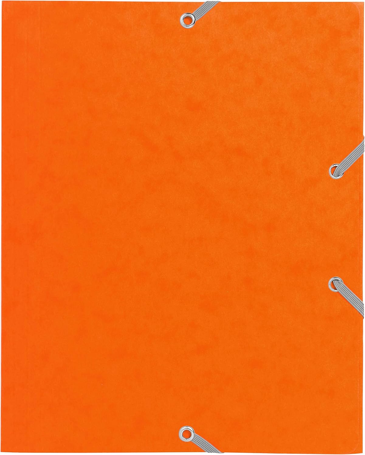 Exacompta - Ref. 55200E - Pack of 25 Elastic folders 3 Flaps Glossy Card 400 GSM - School Format - 24x19cm - Assorted Colours