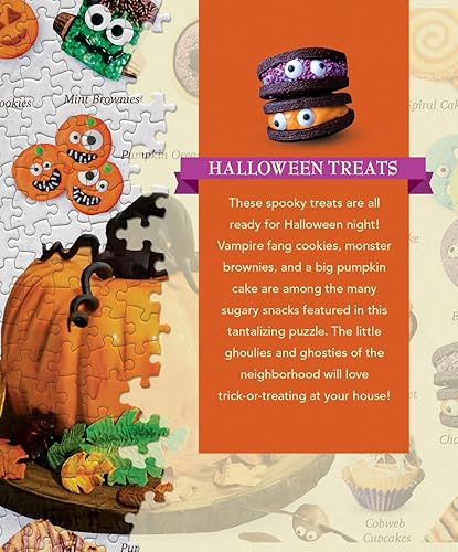 Miniatura 9 de MasterPieces Rompecabezas de 1000 piezas para adultos, familia o niños, golosinas de Navidad, 19.25 x 26.75 pulgadas