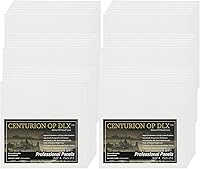 Vista 19 de Centurion Paquete de lienzo de lino imprimado al óleo profesional de lujo, incluye 48 paneles de lona de tamaño pequeño para artistas, estudiantes