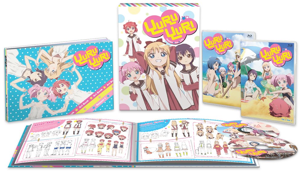 Yuruyuri: Happy Go Lily Blu-ray Season 1 Limited Premium Edition