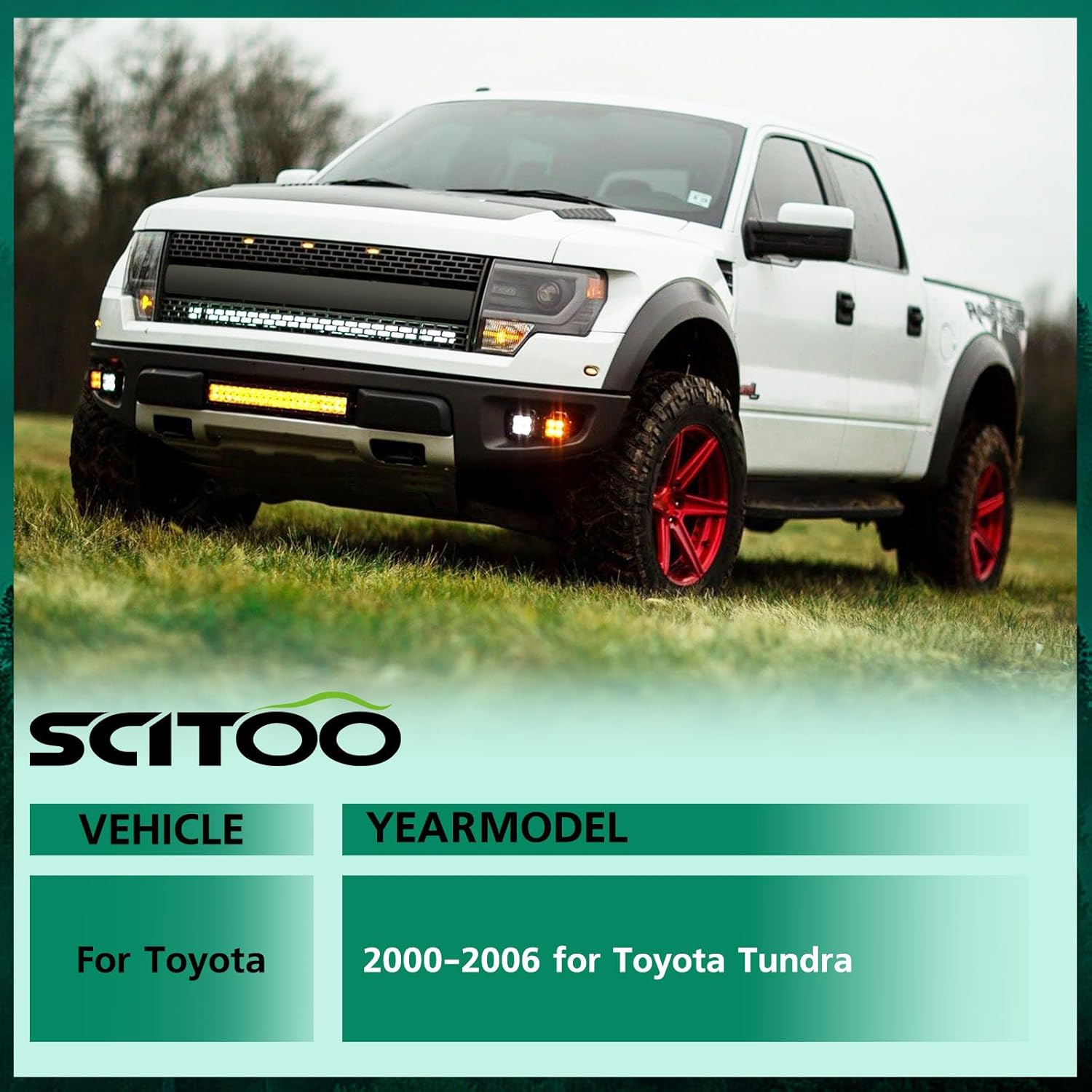 SCITOO Lifts 3 inch Front Suspension Strut Spacers for Toyota Tundra Full Leveling Lift Kit