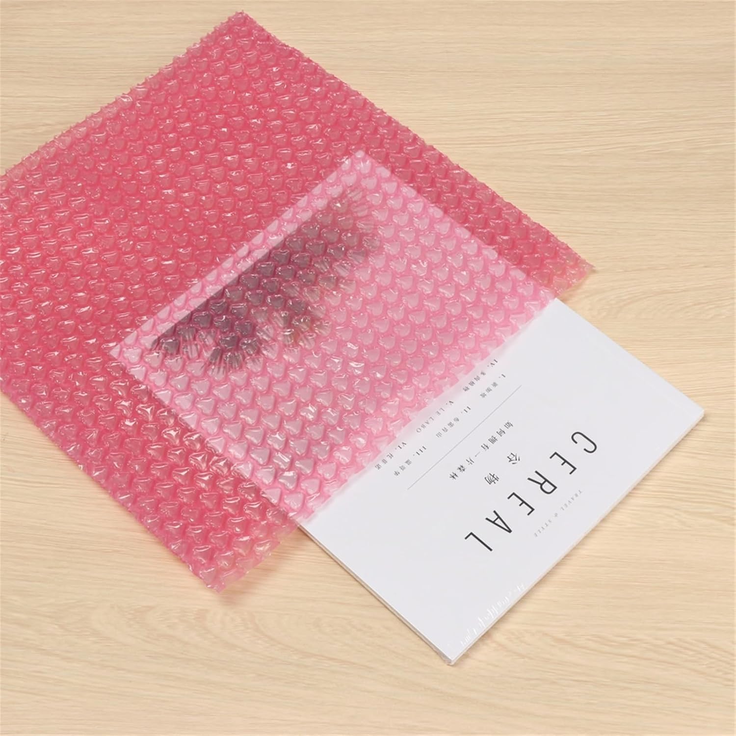 50Pcs Transprent Bubble Bag 10x10cm Protective Wrap Cushioning Covers Package Foam Packing Bags Envelope Double Film