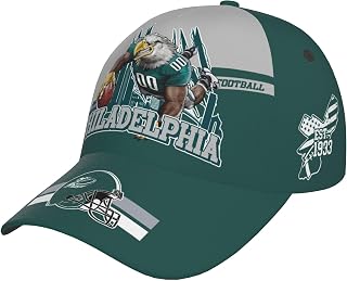 Classic City Silhouette Baseball Cap 3D Print Adjustable Trucker Hat Game Day for Men Women Fans Gift,Game Day Headwear