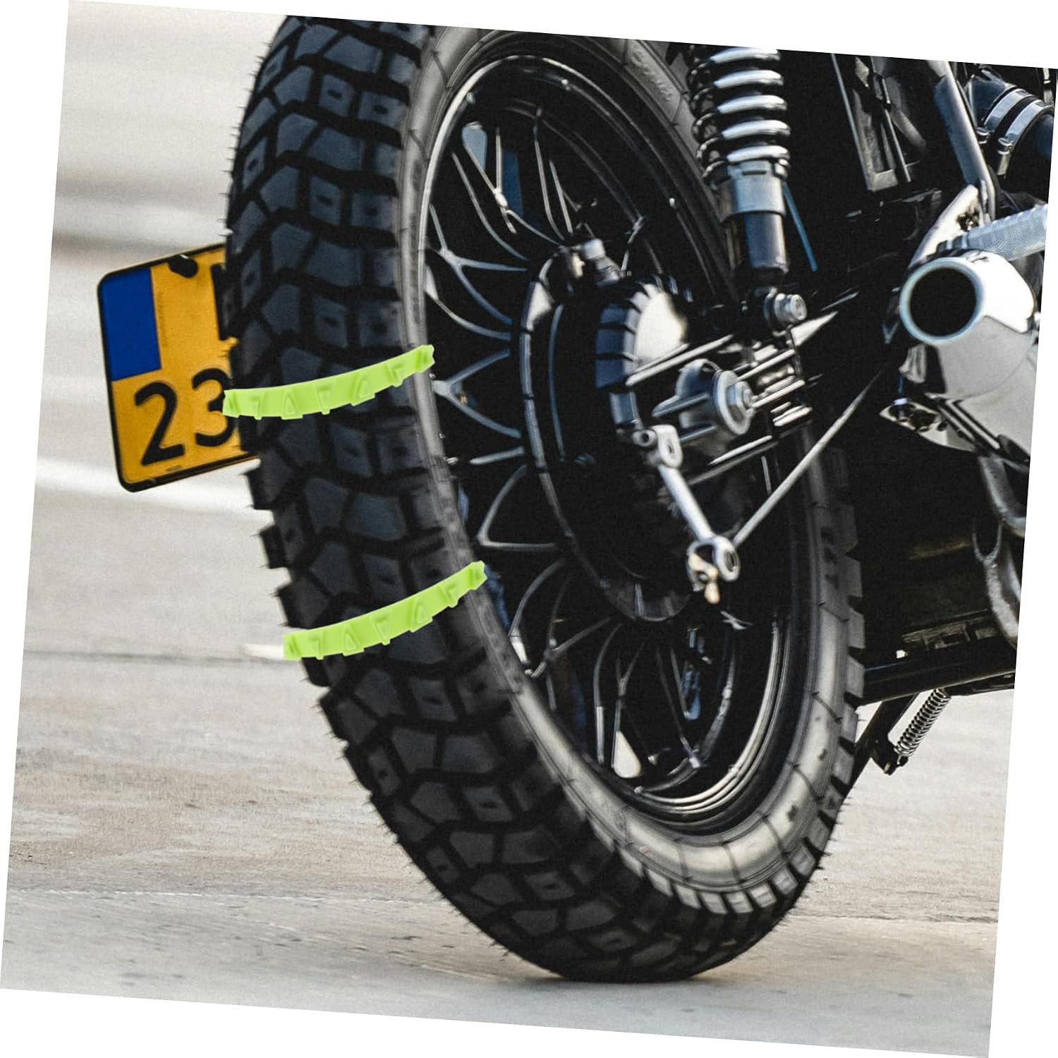 5pcs Motorcycle Snow Tire Anti Skid Straps for Ice Use
