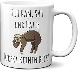 Shrtracer T-Shrt Ch Kam, Sah Und Hatte Drekt Kenen Bock Sprüche Statement