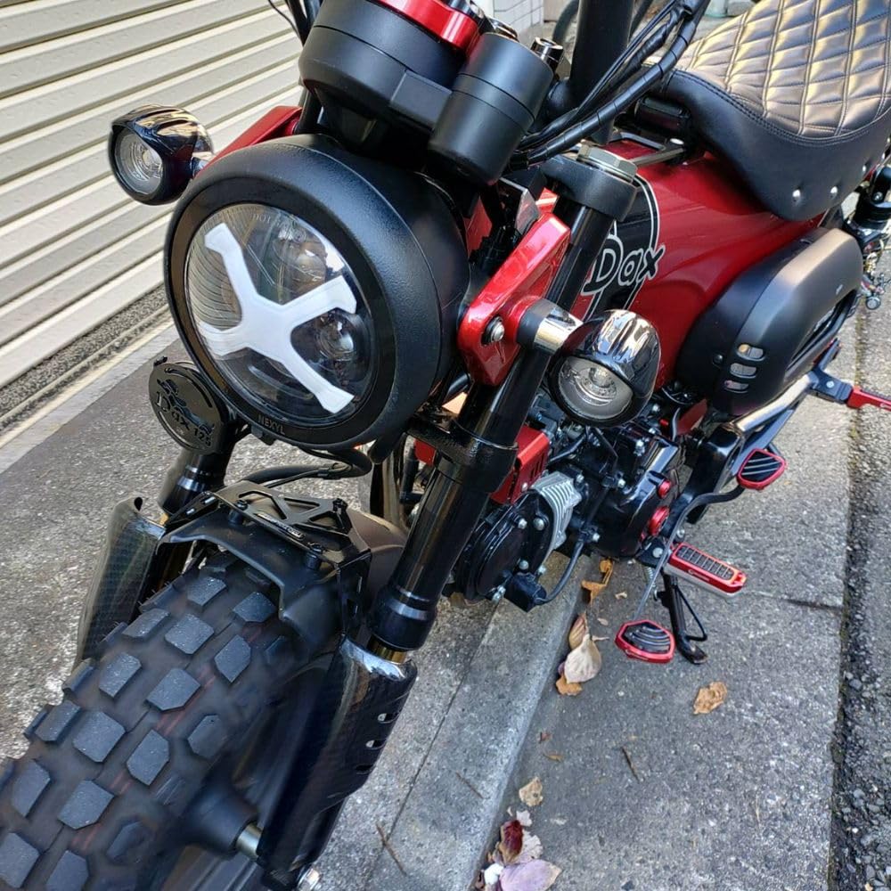 DAX125 ヘッドライトユニット Amazon | Motorcycle NEXYL ホンダダックス125用LEDヘッドライト X