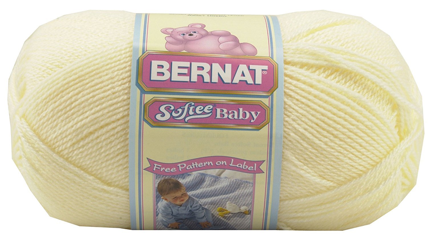 Bernat (Antique White) - Softee Baby Yarn - Solids