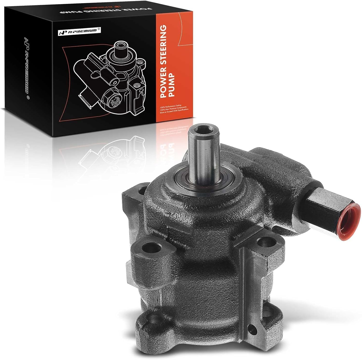 A-Premium Power Steering Pump, Compatible with Dodge Ram 1500 2002 2003 2004 2005 2006 2007, 3.7L 3.9L 4.7L 5.7L 5.9L 8.3L, Replace # 5073240AA