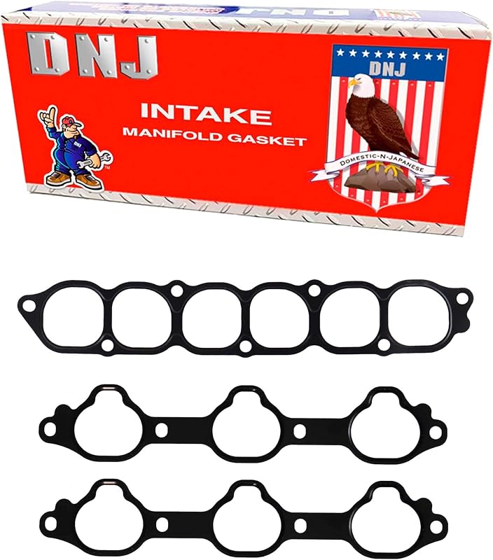 Jogo de juntas do coletor de admissão DNJ IG138 para Hyundai e Kia 3.0L–3.5L V6 DOHC – 1 unidade