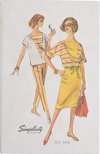 Miniatura 2 de Simplicity Vintage Dress - Cuaderno de tapa dura de los años 50 para mujer, 120 hojas, 5.5 x 8.5 pulgadas
