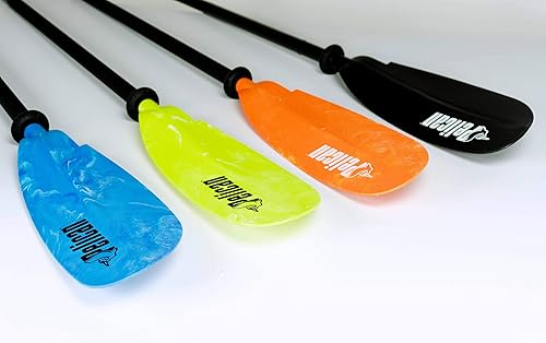 Miniatura 6 de Pelican - Poseidon Paddle - Eje de aluminio con cuchillas de fibra de vidrio reforzadas - Palas ligeras y ajustables para kayaks - Perfecto para